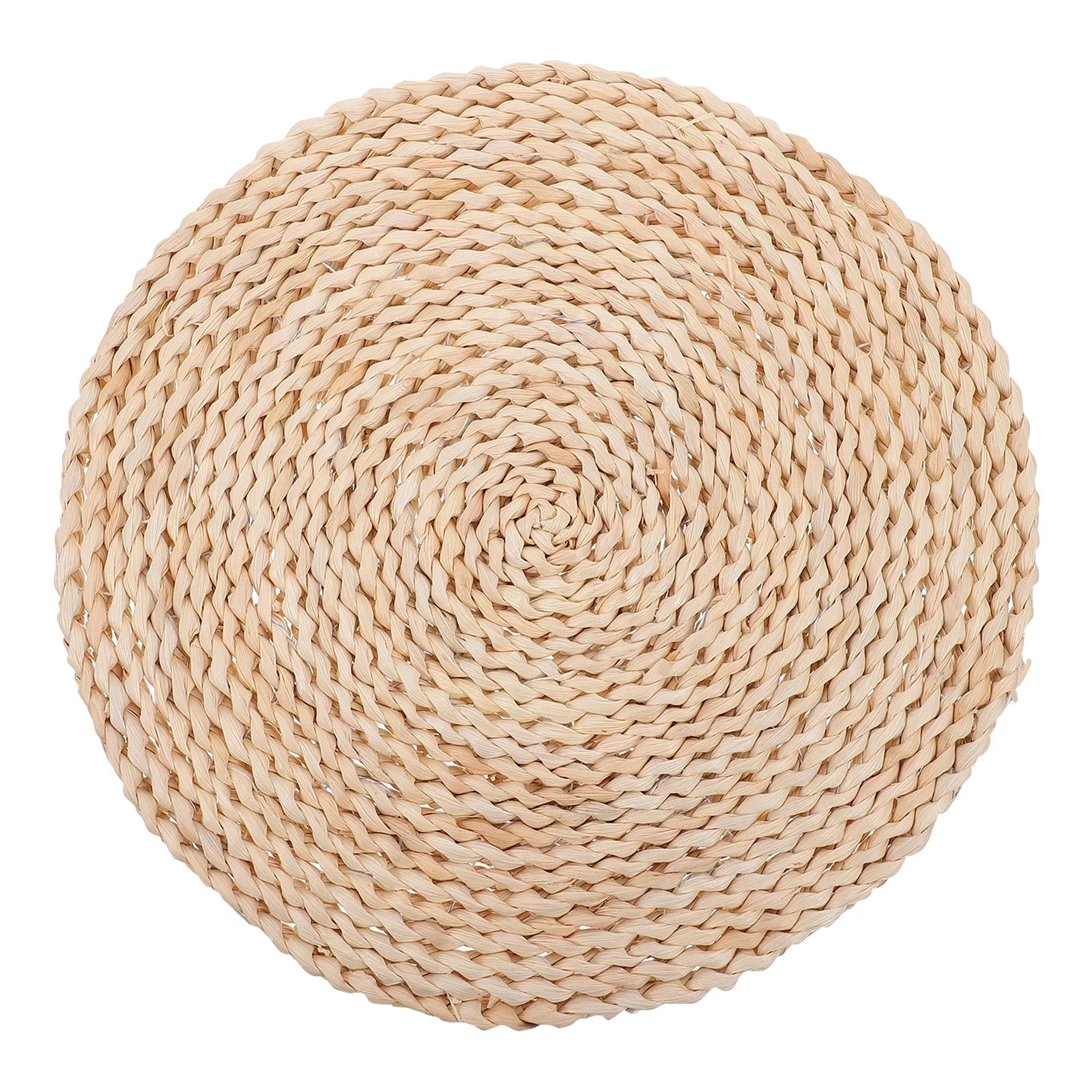 1Pcs Thickened Straw Seat Cushion Woven Pad
