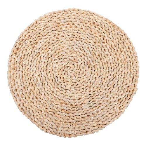 1Pcs Thickened Straw Seat Cushion Woven Pad