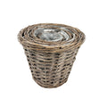 Handwoven Rattan Flower Pots