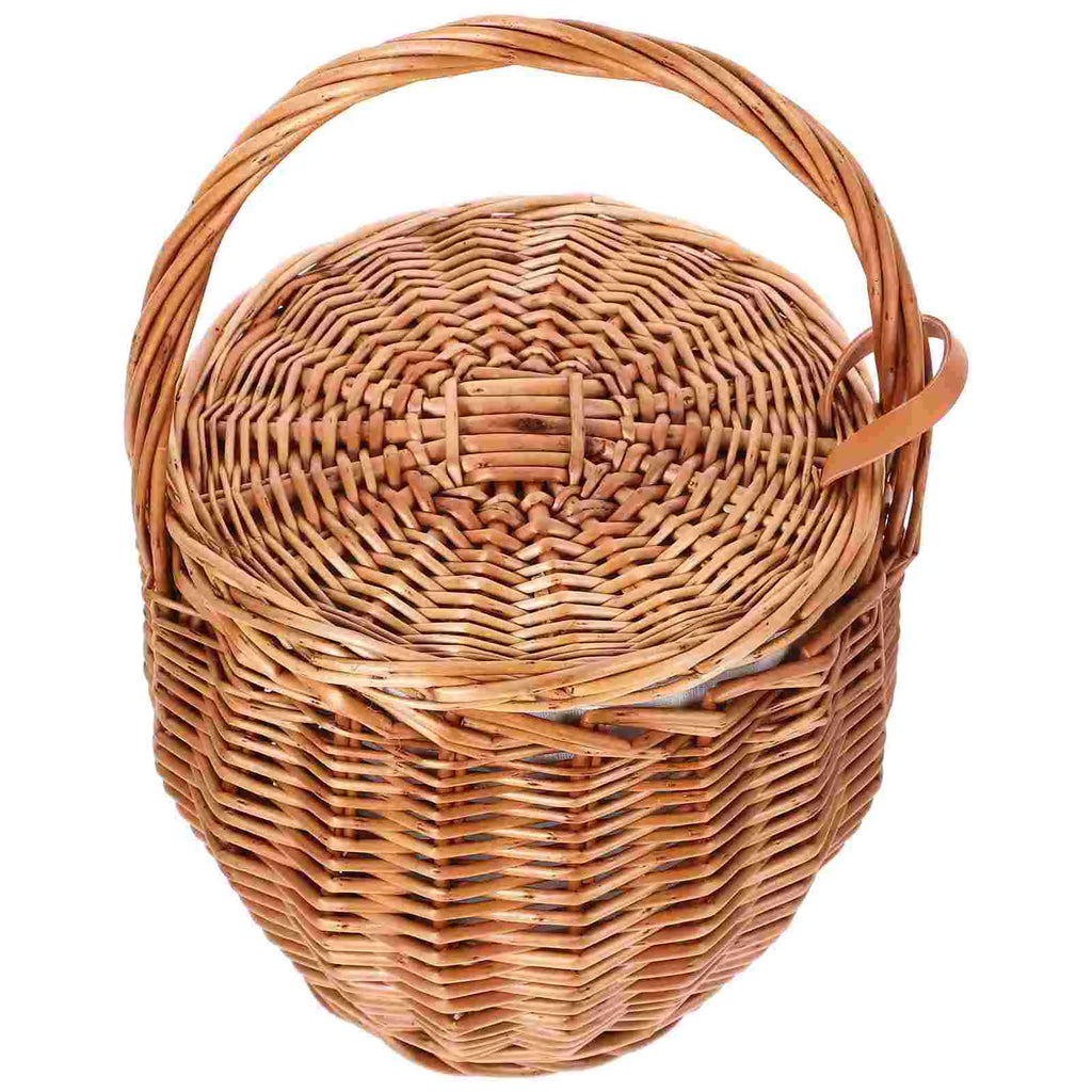 Handwoven Wicker Natural Rattan Storage Basket