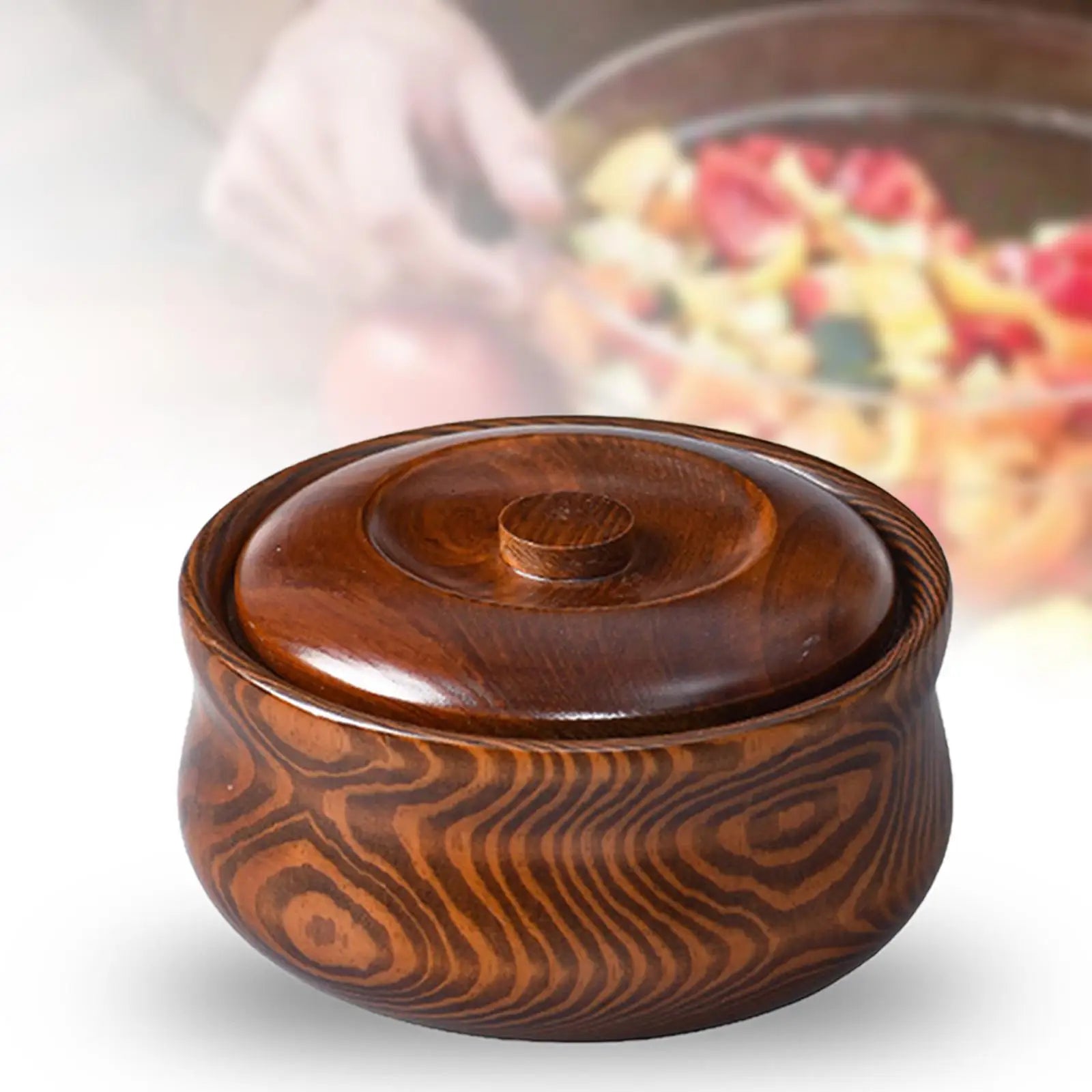 Wooden Bowl Wooden Ramen Bowl