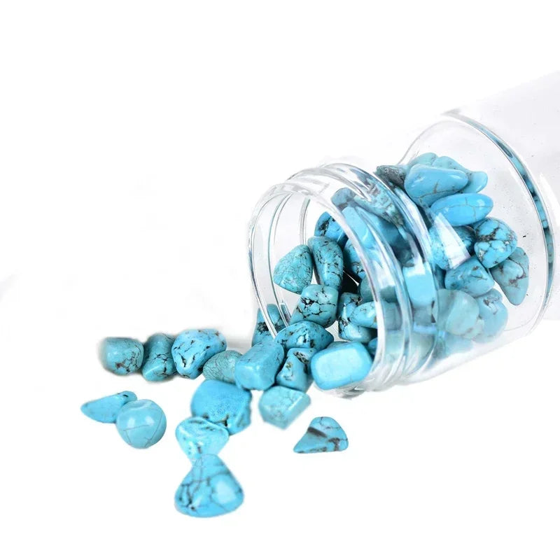 Gravel Gemstone Healing Glass Energy Elixir Drink Water Bottle Bamboo Glass Cup