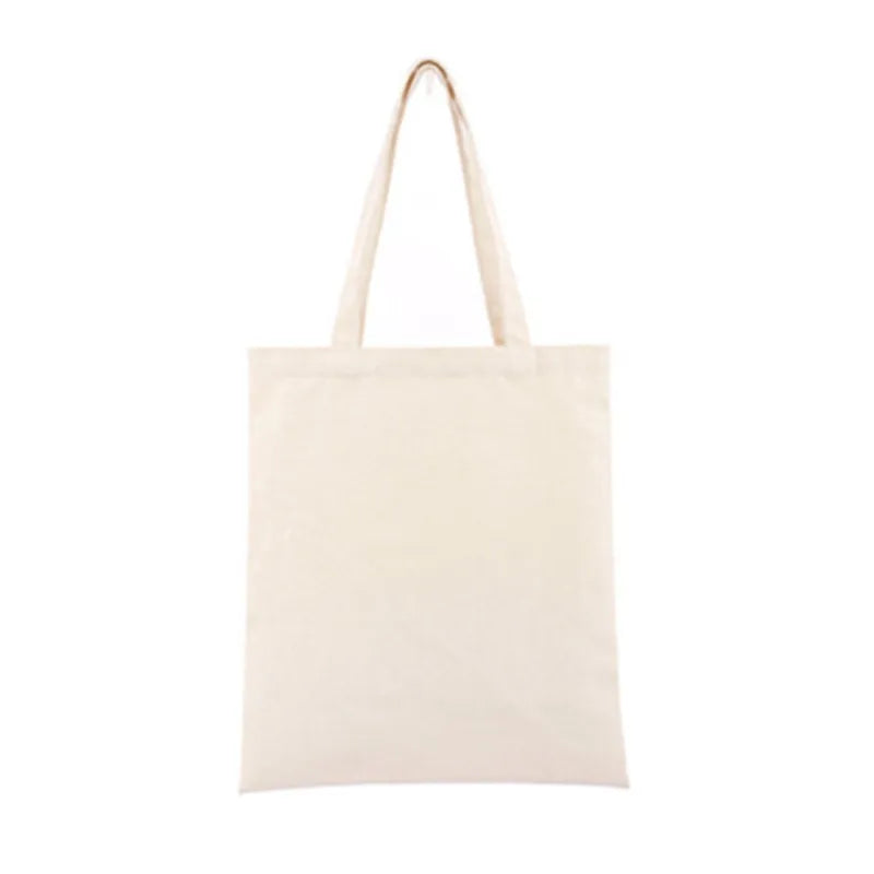 Macaron Cotton Handbag Women Girls Canvas Bags