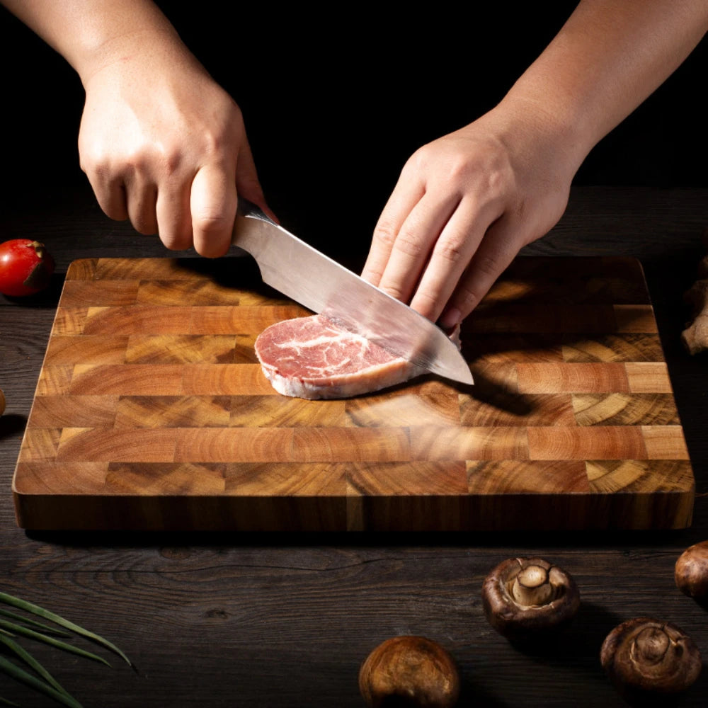 Cutting Board Double-Sided Using Premium Acacia Wood Splicing Chopping Board