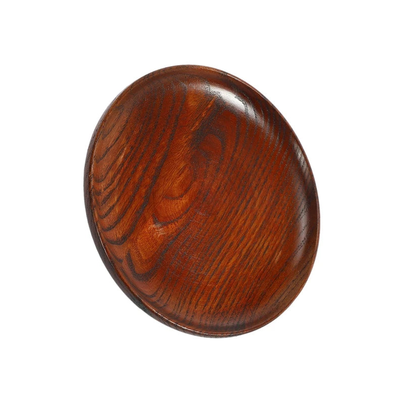 Promotion! Tableware Household Smooth Wooden Bread Dish Tray