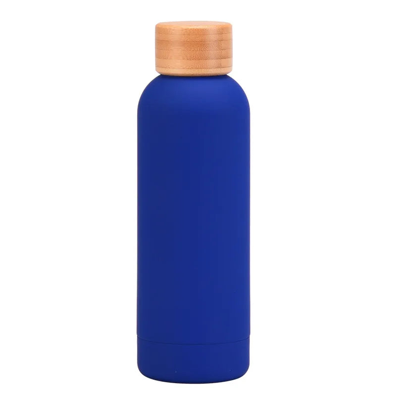 500ml Thermos Cup With Bamboo Lid