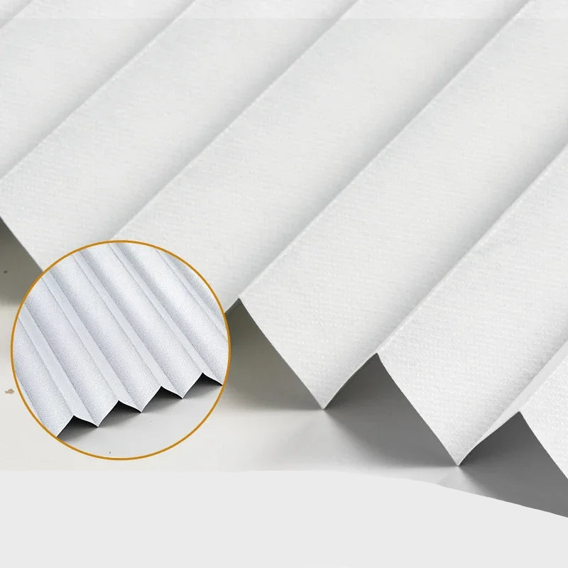 5 Size Self-Adhesive Pleated Blinds