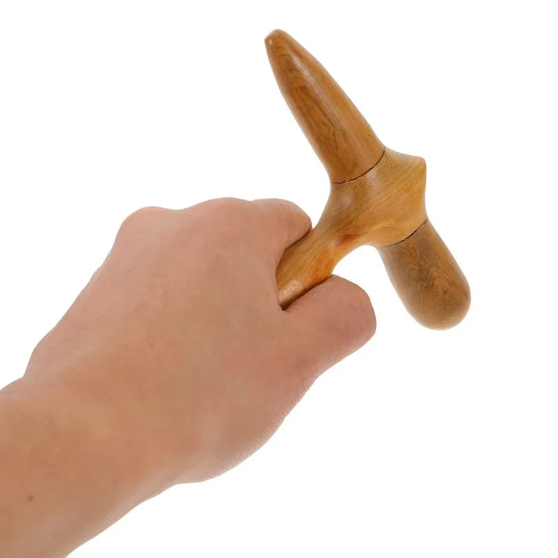 Wooden Foot Massage Stick