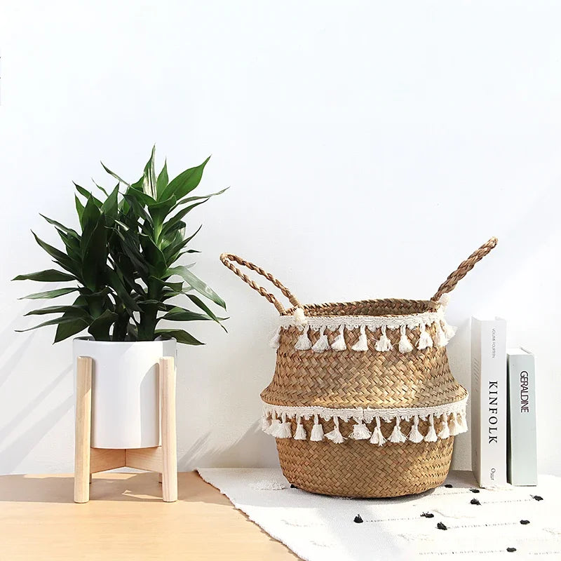 Handmade Bamboo Storage Baskets