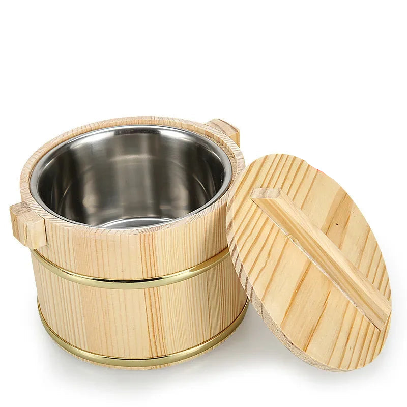 Wooden Kegs Wooden Eater Decorative Rice Bucket