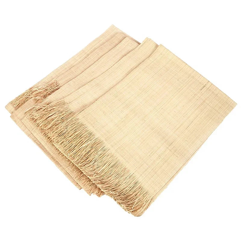 Natural Real Raffia Mat