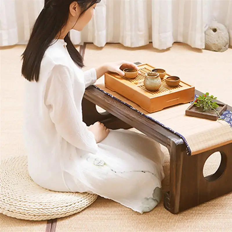 1 Pc Natural Handmade Straw Weaving Cushion