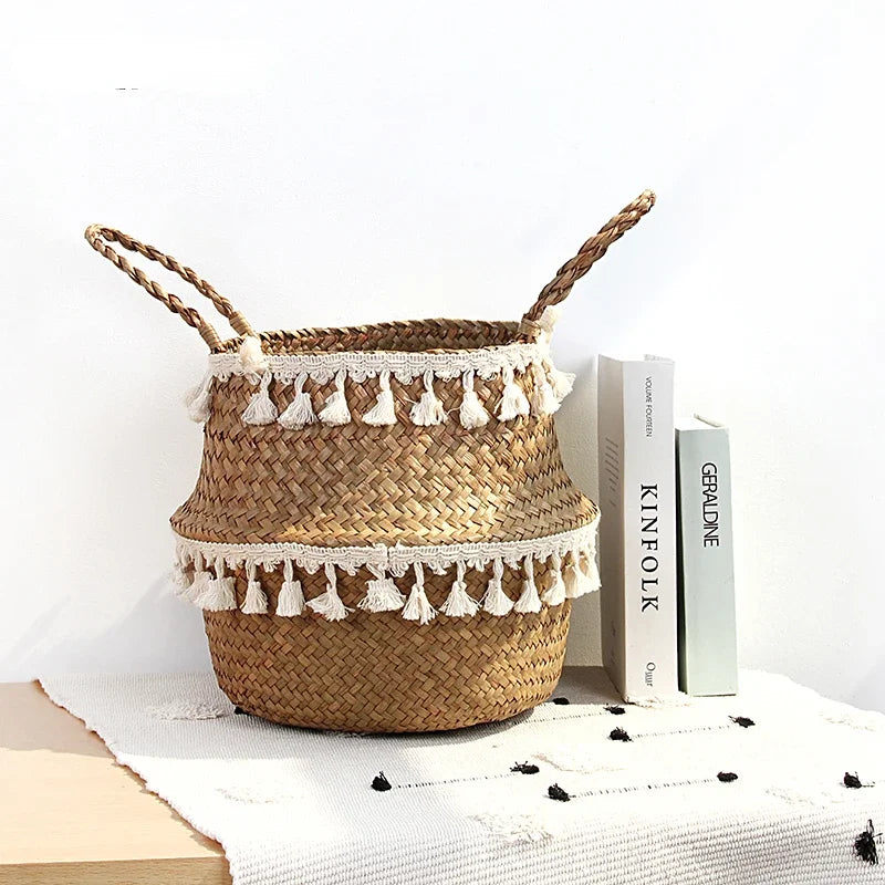 Handmade Bamboo Storage Baskets