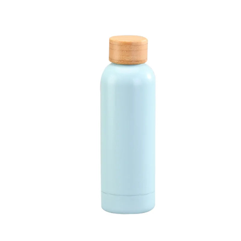 500ml Thermos Cup With Bamboo Lid