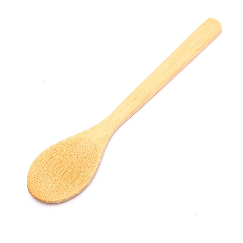 1Pc Wooden Spoon Ecofriendly Tableware Bamboo Scoop