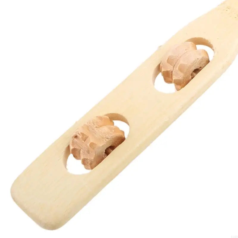 Wooden Body Roller Backscratcher Durable Bamboo Massager Back