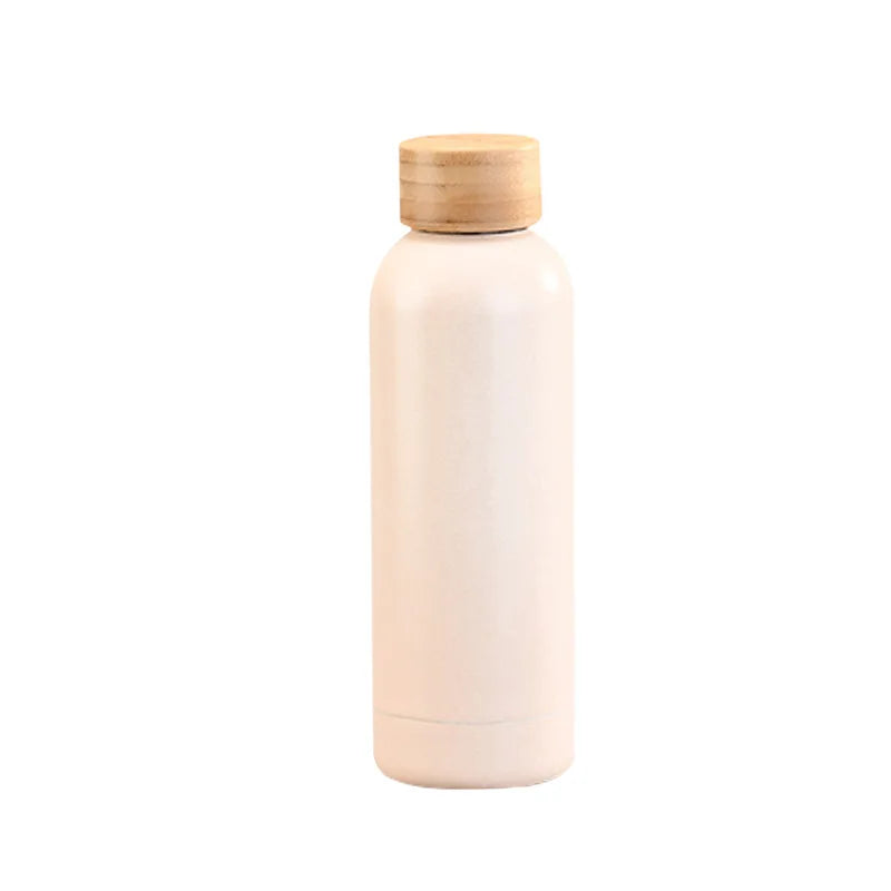 500ml Thermos Cup With Bamboo Lid