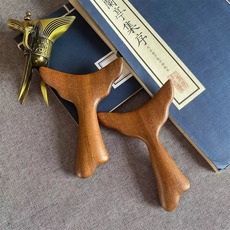 Sandalwood Meridian Acupuncture Massage Comb Guasha Board