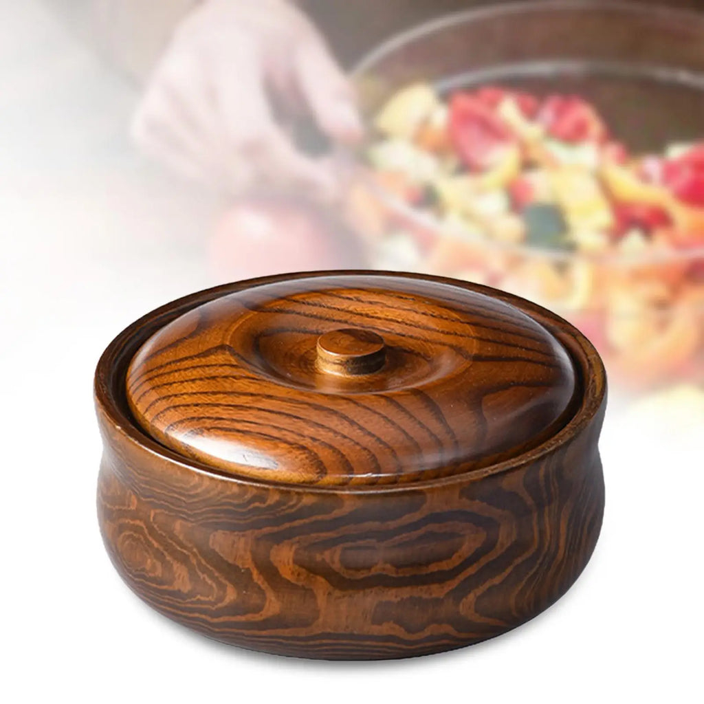 Wooden Bowl Wooden Ramen Bowl