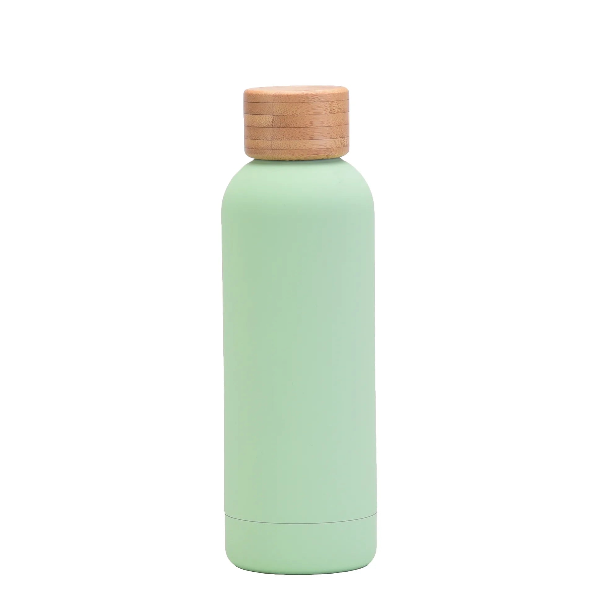 500ml Thermos Cup With Bamboo Lid