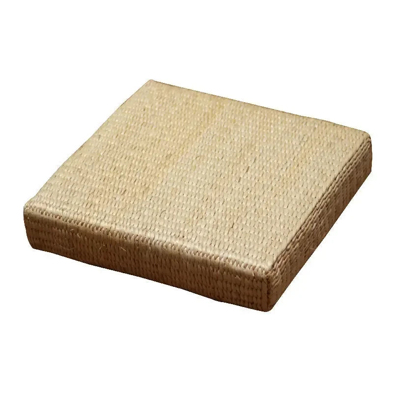 Square Straw Woven Rice Futan Mat