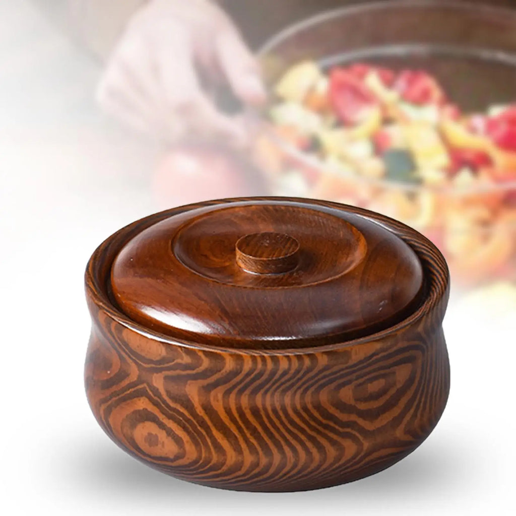 Wooden Bowl Wooden Ramen Bowl