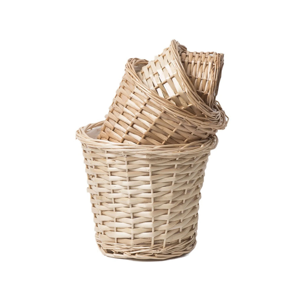 Handwoven Rattan Flower Pots