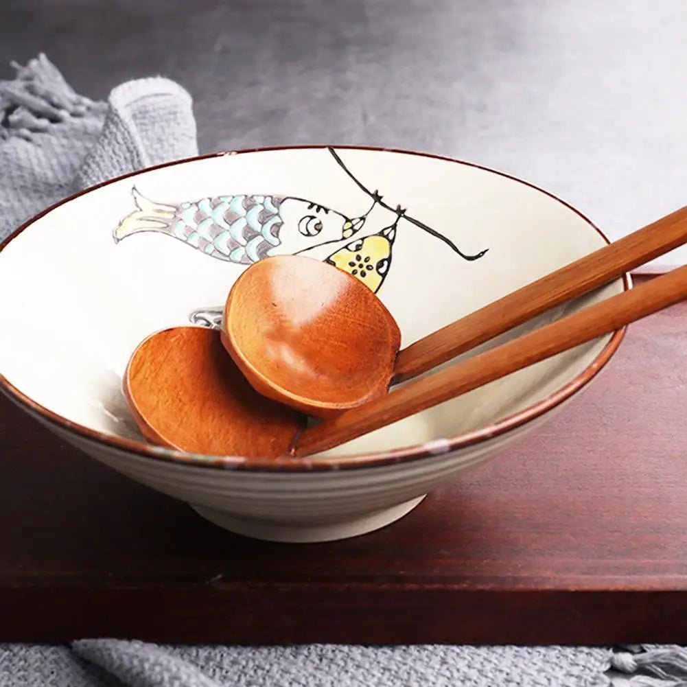 Japanese Noodles Soup Spoon