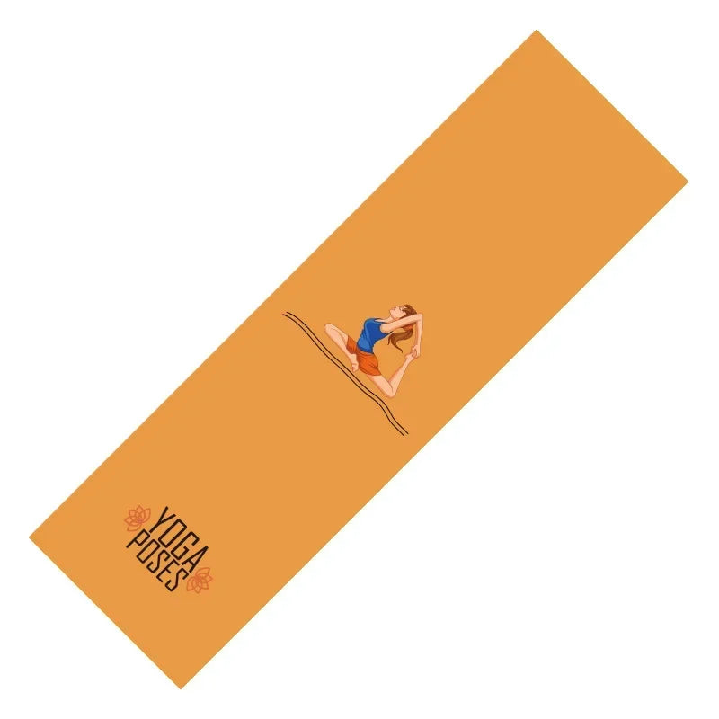 Cooling Sports Printed Towel 30*100cm Yoga Mat Cover