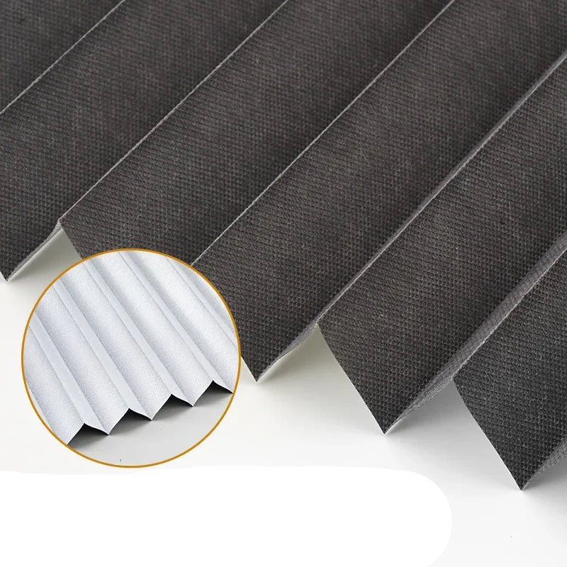 5 Size Self-Adhesive Pleated Blinds