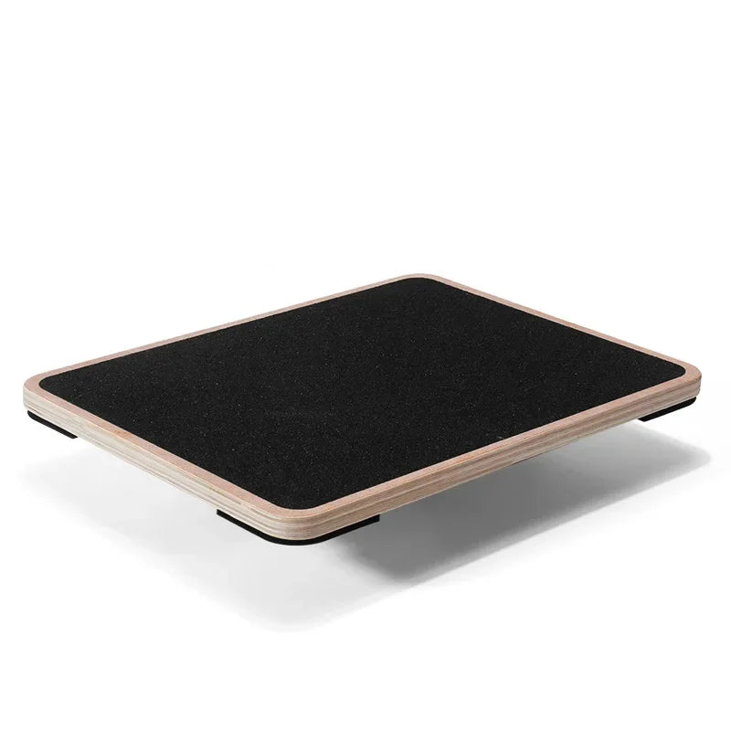 Wooden Square Balance Board Yoga Fitness Balance Training Equipment Coordination