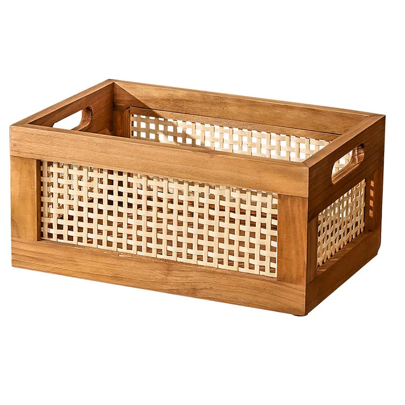 Solid Wood Storage Box