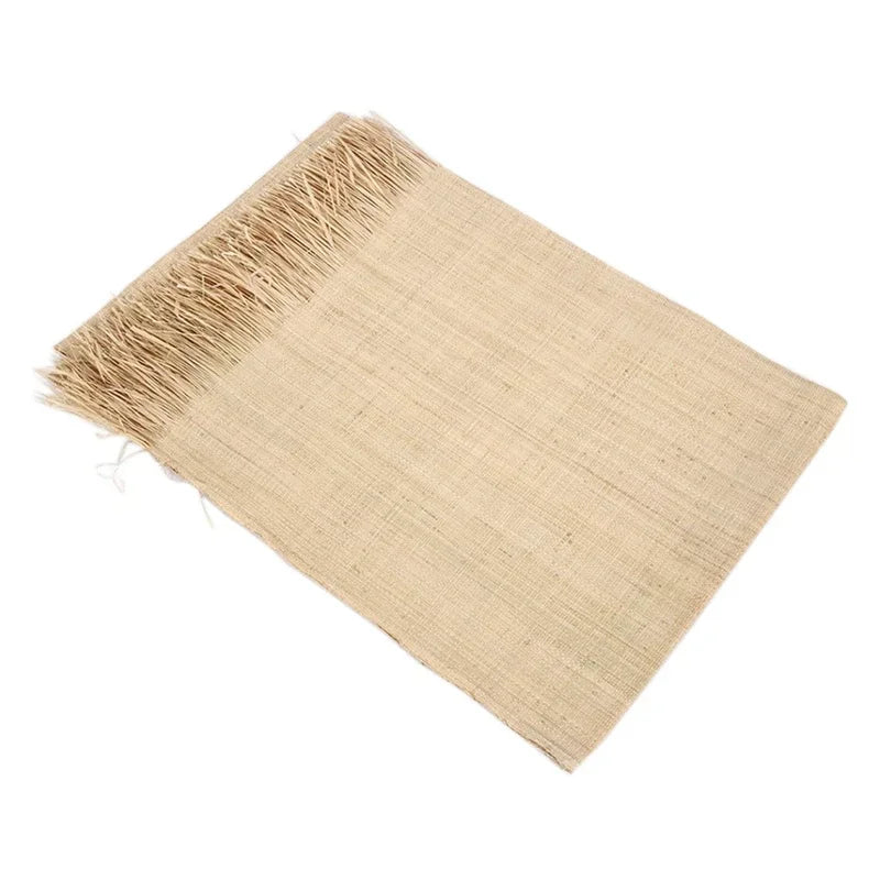 Natural Real Raffia Mat