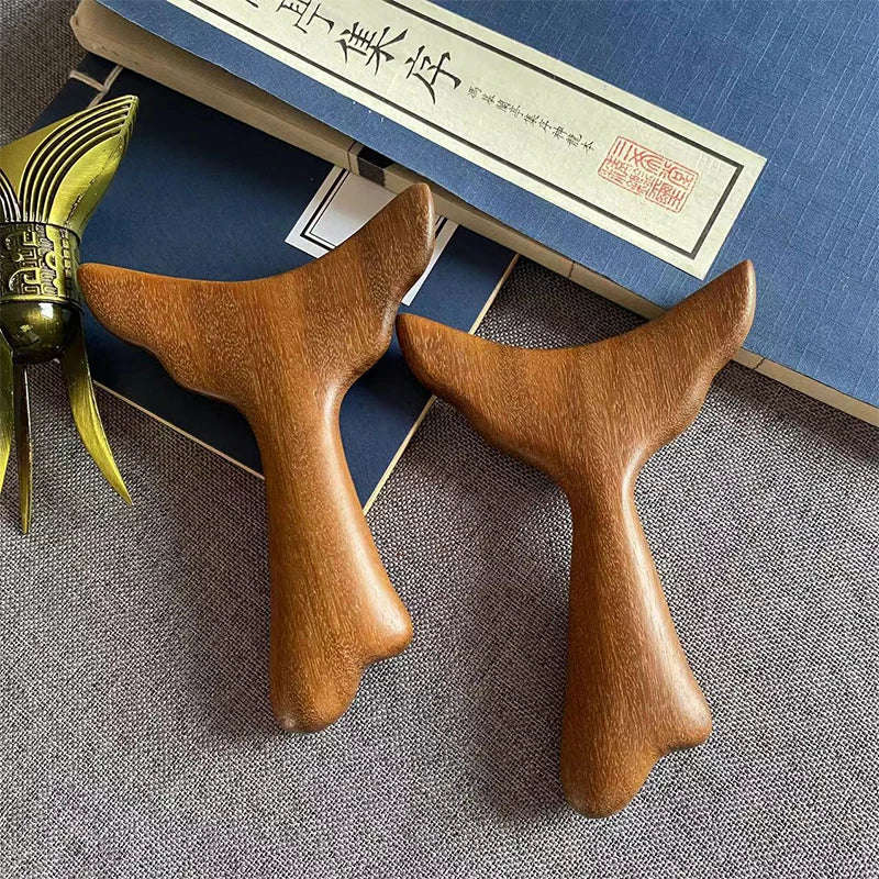 Sandalwood Meridian Acupuncture Massage Comb Guasha Board