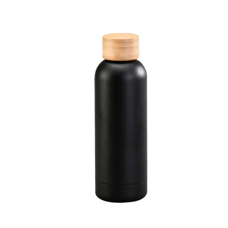 500ml Thermos Cup With Bamboo Lid